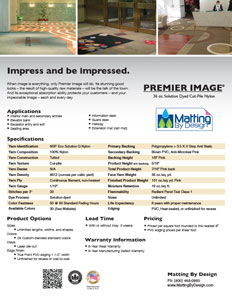 Premier Image Commercial Floor Mats